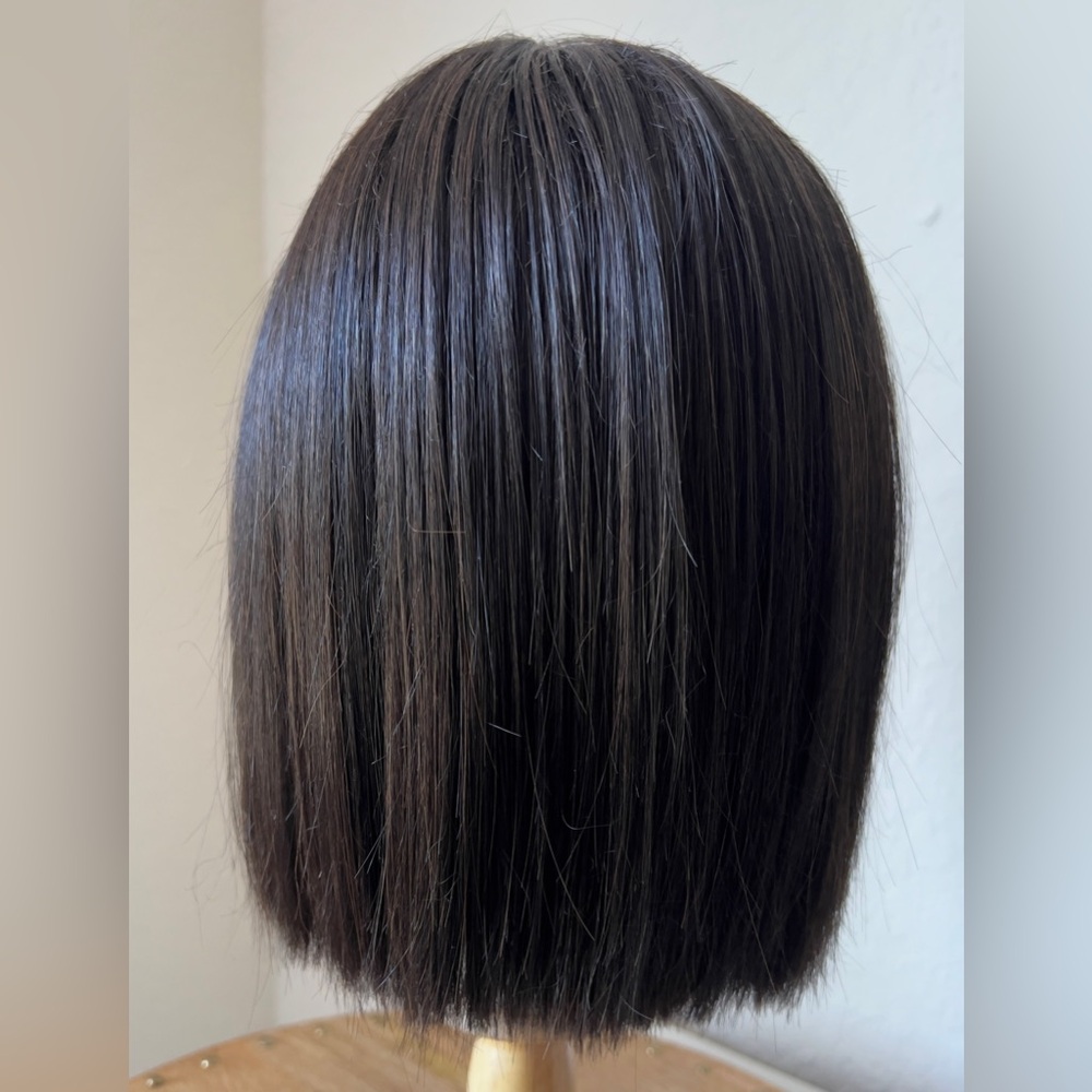 Ellen Wille Lia II - Synthetic Lace Front Wig (Mono Part) Expresso Mix - Bob - Picture 4 of 8